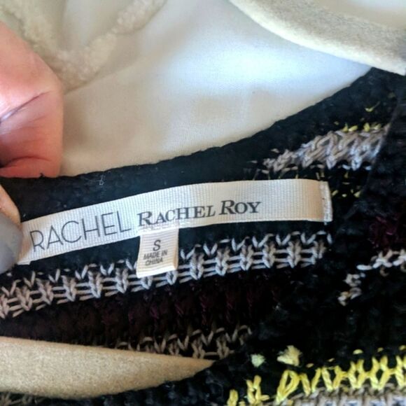 Rachel Roy Crochet Long Sleeveless Top - Picture 4 of 10